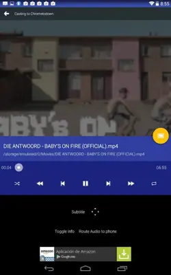 LocalCast for Chromecast/DLNA android App screenshot 1